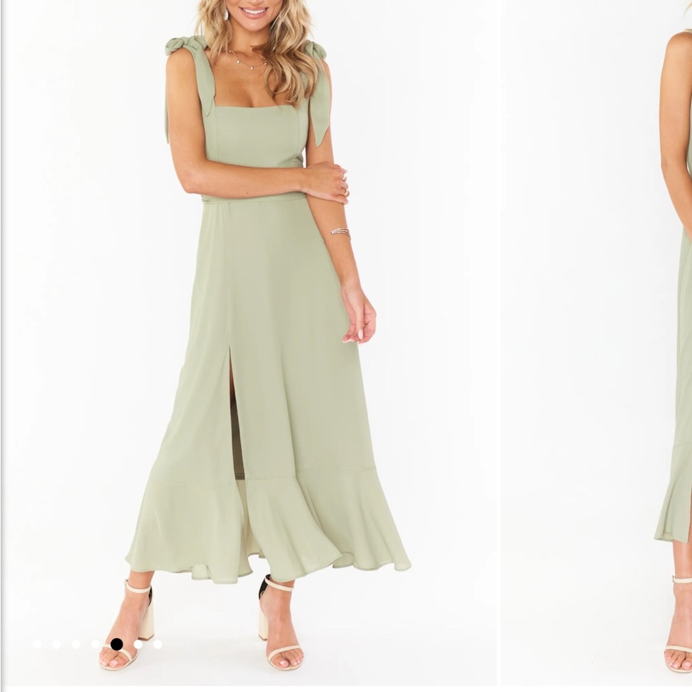 Show me your MuMu Claire midi dress